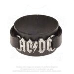 AC/DC Leather Wrist Strap