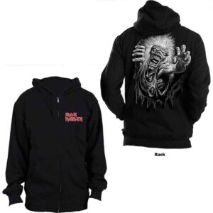 Iron Maiden Unisex Zipped Hoodie
