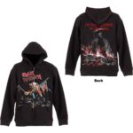 Iron Maiden Unisex Zipped Hoodie