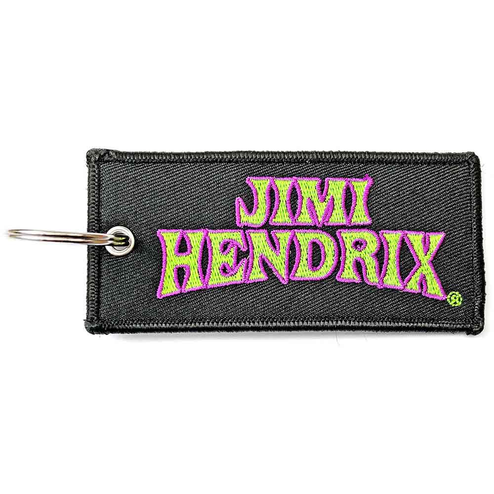 Jimi Hendrix Patch Keychain