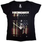Jimi Hendrix Ladies T-Shirt