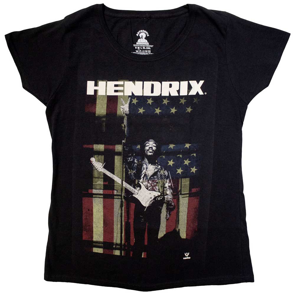 Jimi Hendrix Ladies T-Shirt