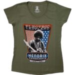 Jimi Hendrix Ladies T-Shirt