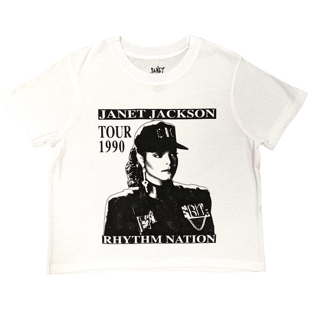 Janet Jackson Ladies Crop Top
