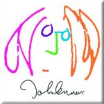 John Lennon Fridge Magnet