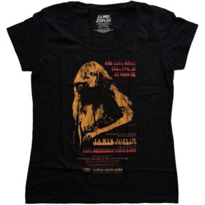 Janis Joplin Ladies T-Shirt