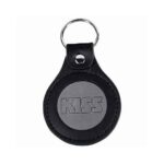 KISS Leather Keychain