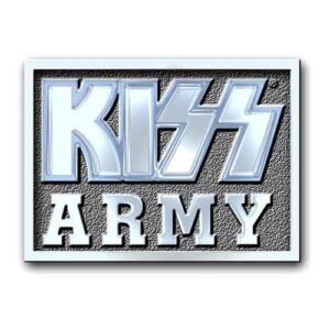 KISS Pin Badge