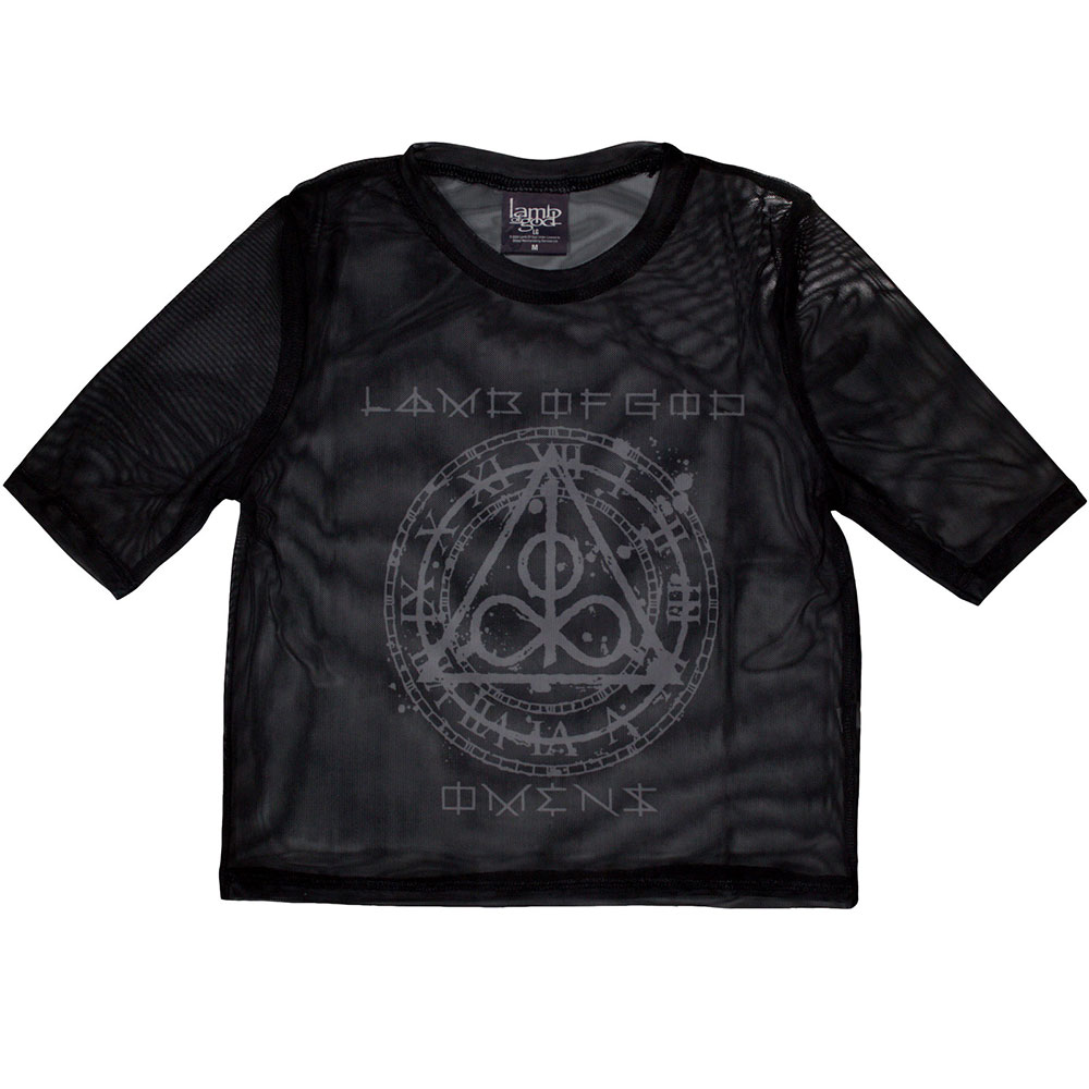 Lamb Of God Ladies Crop Top