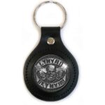 Lynyrd Skynyrd Leather Keychain