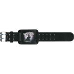 In Flames Leather Wrist Strap