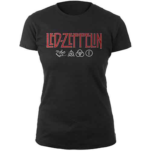 Led Zeppelin Ladies T-Shirt