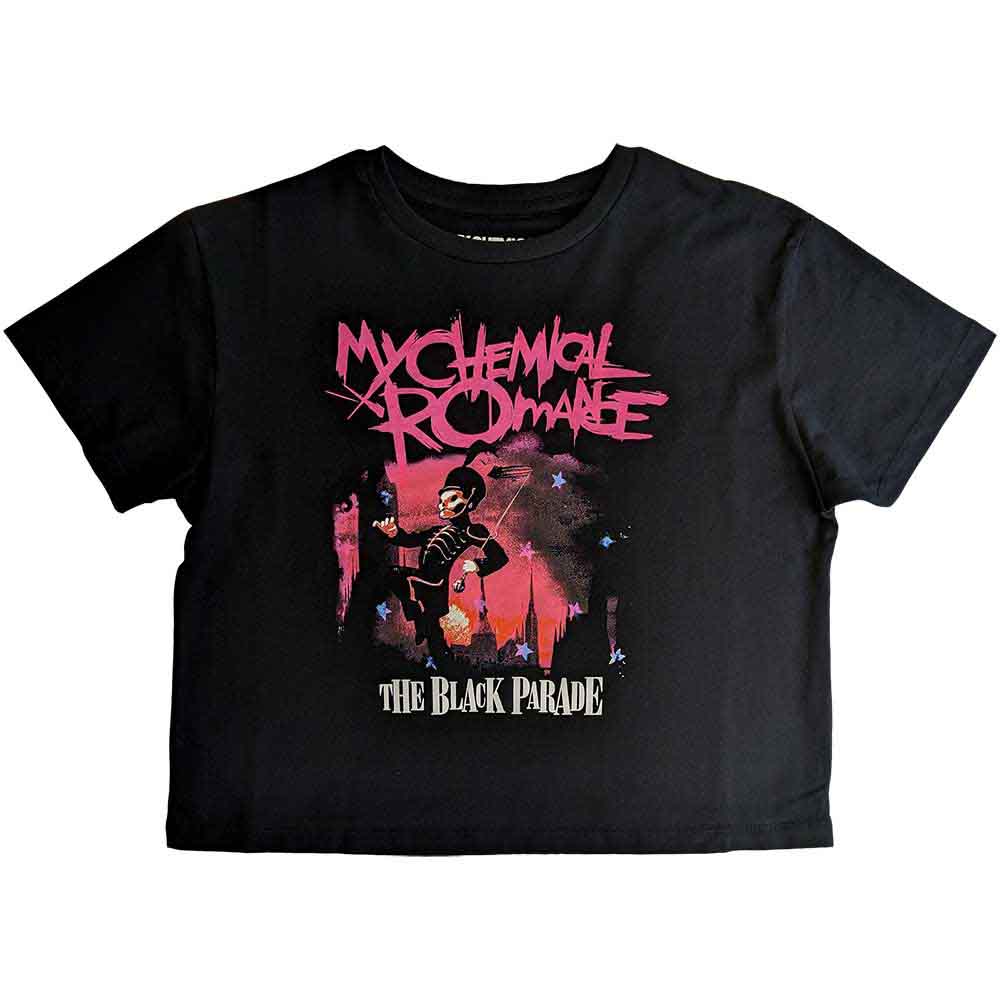 My Chemical Romance Ladies Crop Top