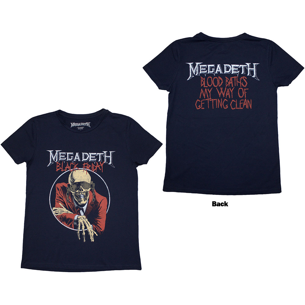 Megadeth Ladies T-Shirt