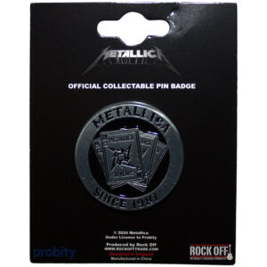 Metallica Pin Badge