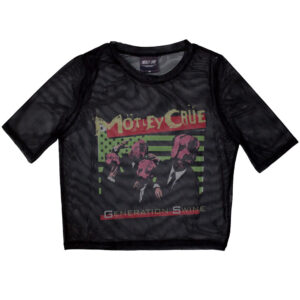 Motley Crue Ladies Crop Top