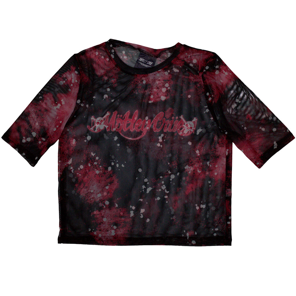 Motley Crue Ladies Crop Top