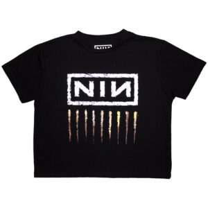 Nine Inch Nails Ladies Crop Top