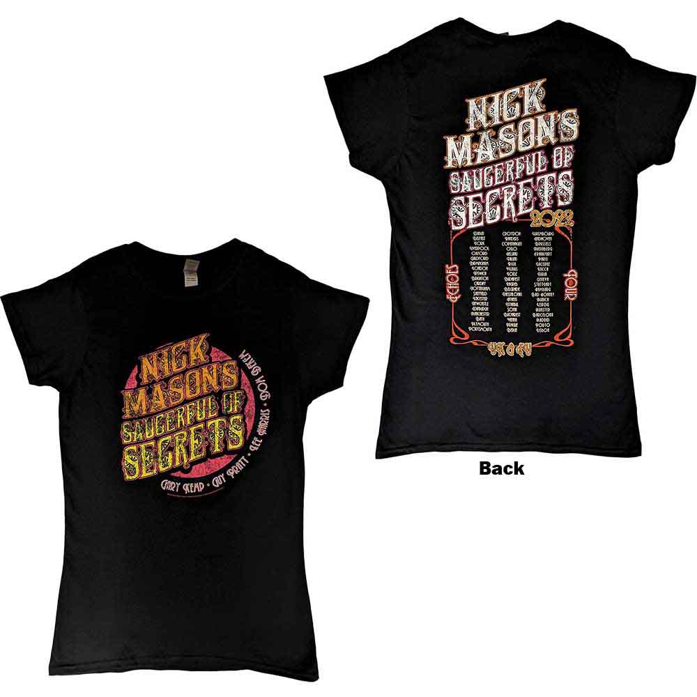 Nick Mason's Saucerful of Secrets Ladies T-Shirt