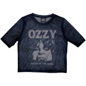 Ozzy Osbourne Ladies Crop Top