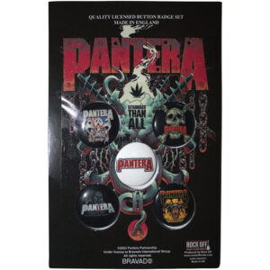 Pantera Button Badge Pack