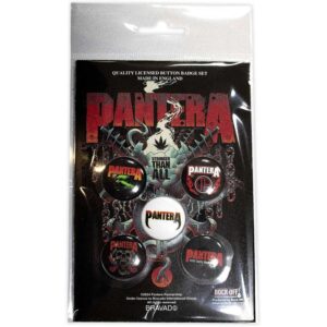 Pantera Button Badge Pack