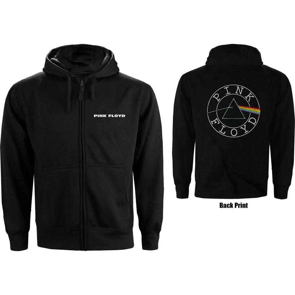 Pink Floyd Unisex Zipped Hoodie