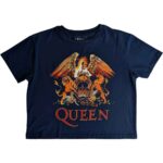 Queen Ladies Crop Top