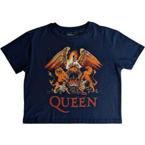 Queen Ladies Crop Top