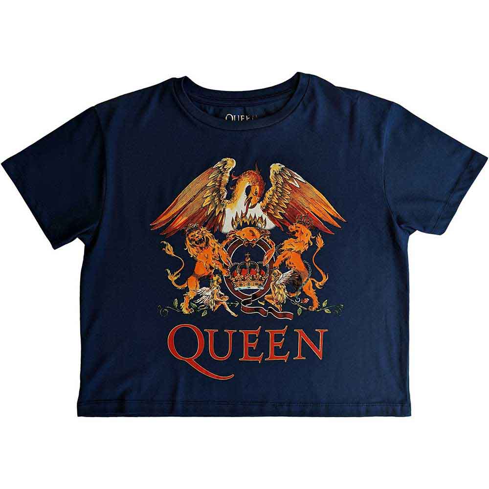 Queen Ladies Crop Top