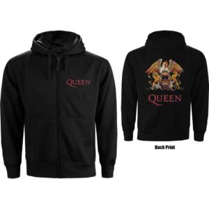 Queen Ladies Zipped Hoodie