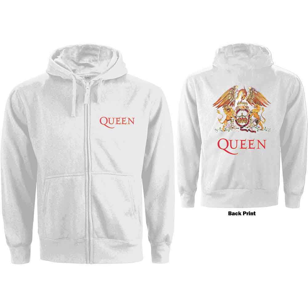 Queen Ladies Zipped Hoodie