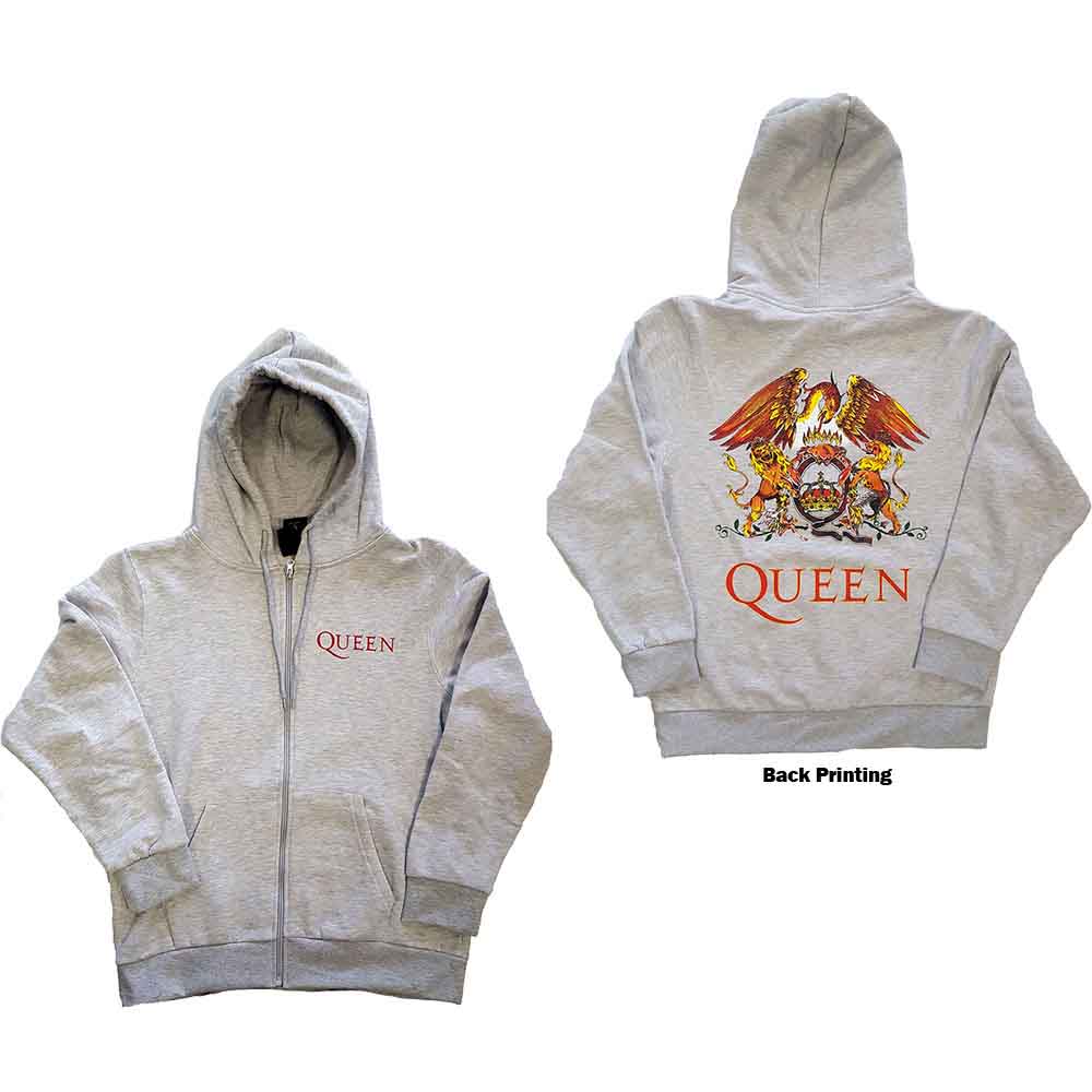 Queen Unisex Zipped Hoodie