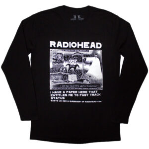 Radiohead Unisex Long Sleeve T-Shirt