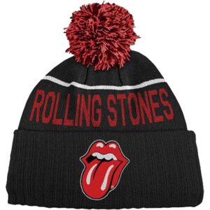 The Rolling Stones Unisex Bobble Beanie Hat