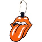 The Rolling Stones Patch Keychain