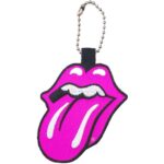 The Rolling Stones Patch Keychain
