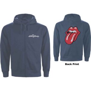 The Rolling Stones Unisex Zipped Hoodie