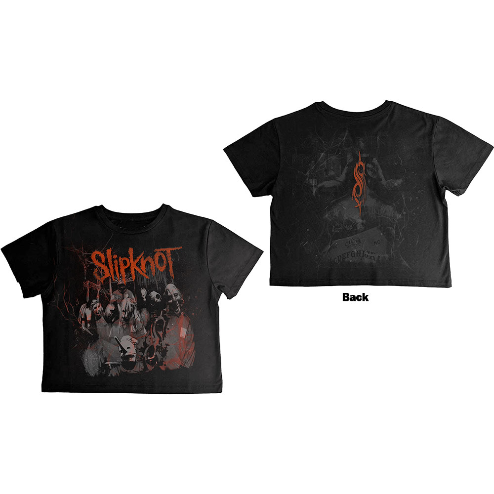 Slipknot Ladies Crop Top
