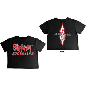 Slipknot Ladies Crop Top
