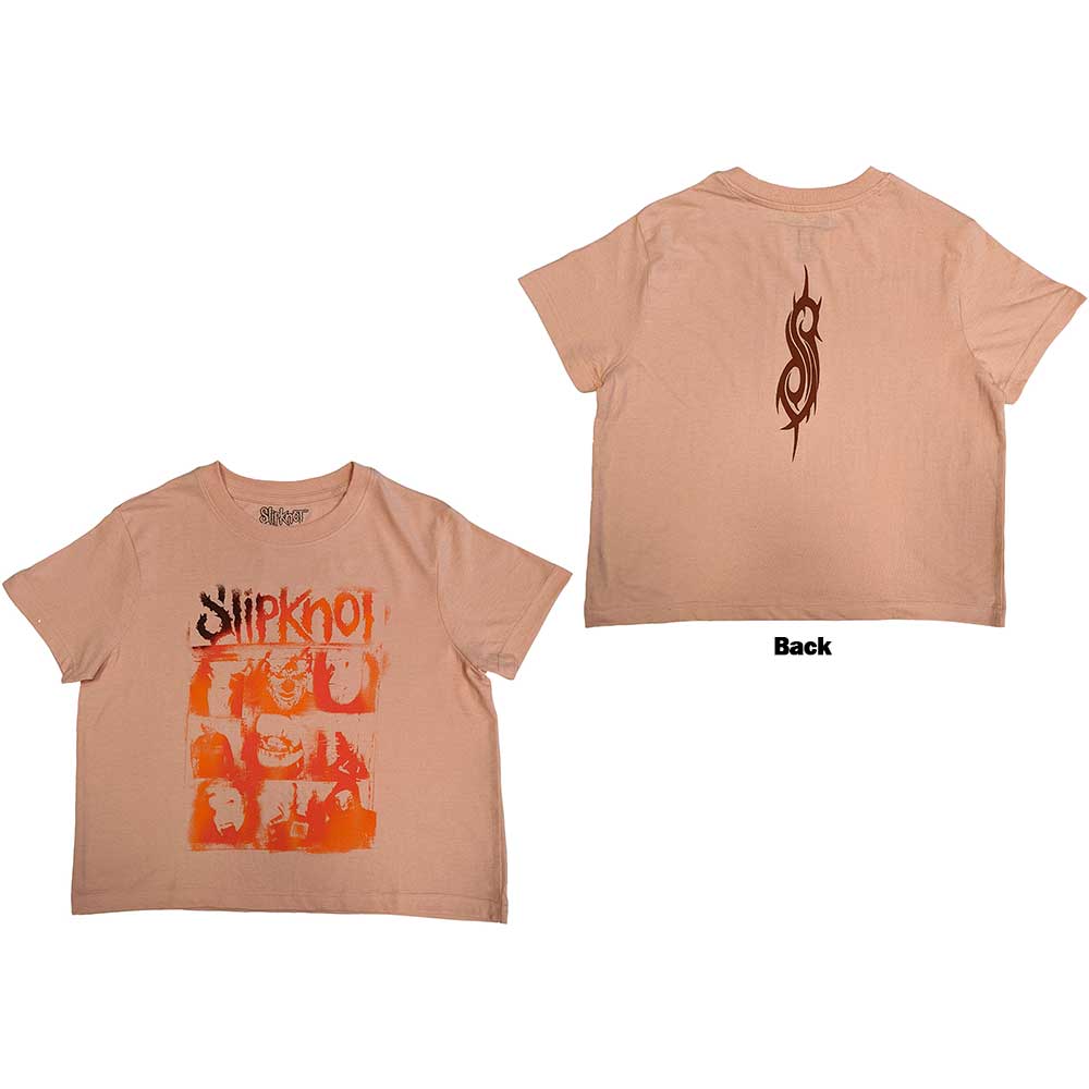 Slipknot Ladies Crop Top