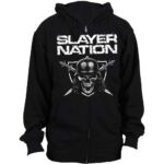Slayer Unisex Zipped Hoodie