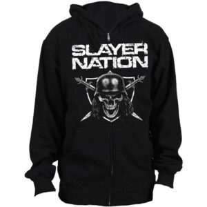 Slayer Unisex Zipped Hoodie