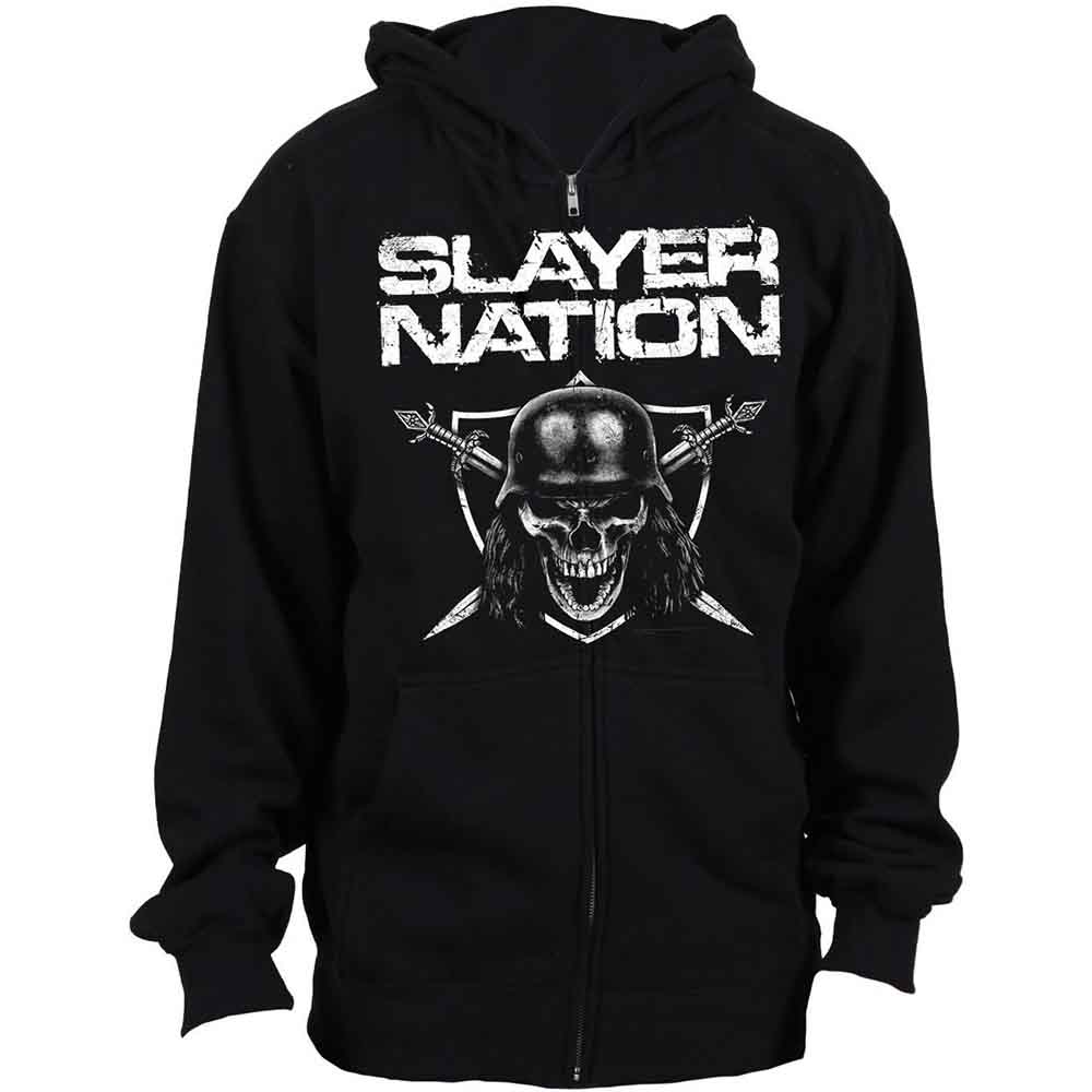 Slayer Unisex Zipped Hoodie