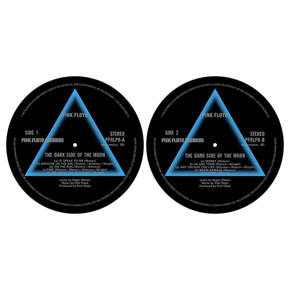Pink Floyd Turntable Slipmat Set