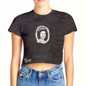 The Sex Pistols Ladies Crop Top