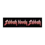 Black Sabbath Super Strip Patch
