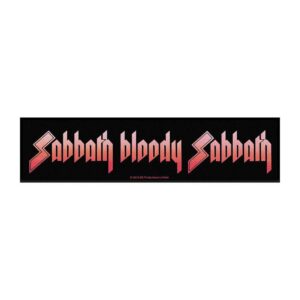 Black Sabbath Super Strip Patch