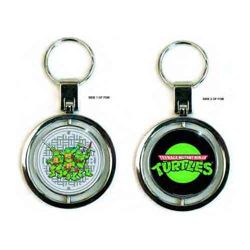 Teenage Mutant Ninja Turtles Keychain Spinner