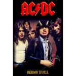 AC/DC Textile Poster